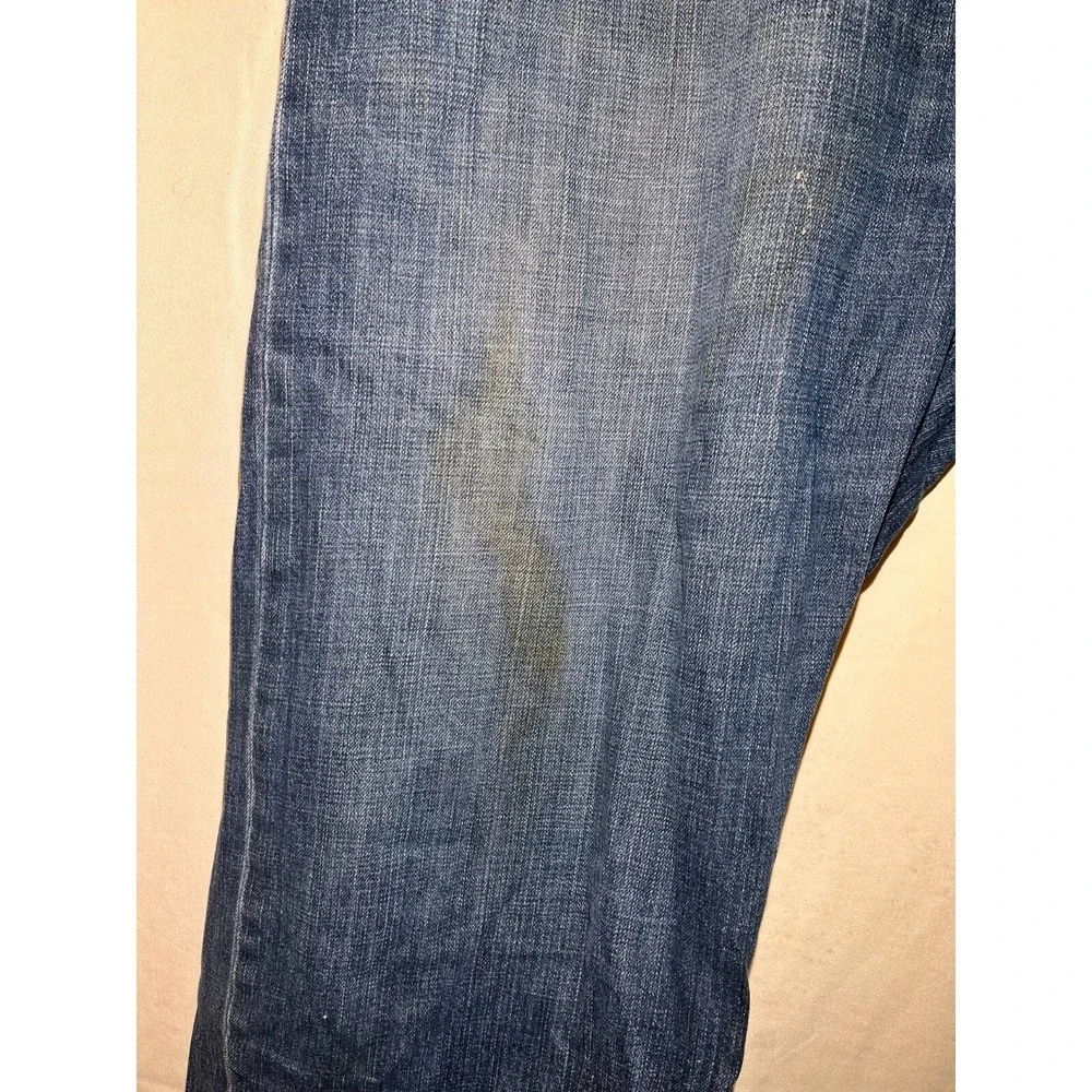 Levis 559 Mens Jeans Relaxed Rugged Blue Denim Size 50 x 29 Medium Wash Q69